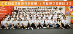 引领右脑13期精英讲师培训毕业合影